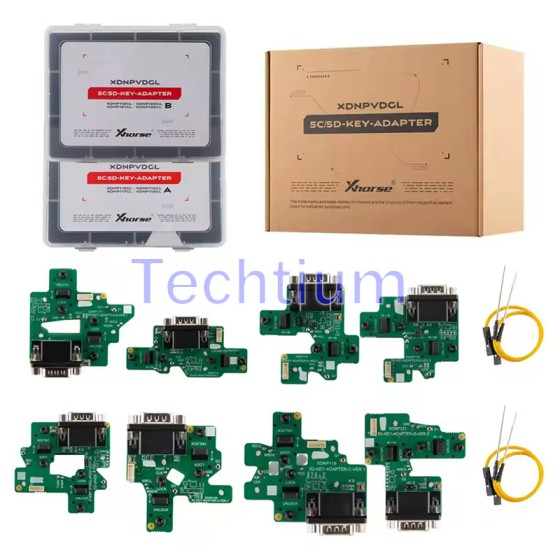 Xhorse XDNPVDGL MQB 5C/5D Dedicated Adapter Set work with Key Tool Plus/ Multi Prog